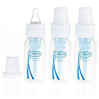 Dr. Brown's 4oz Polypropylene Bottles 3-Pack