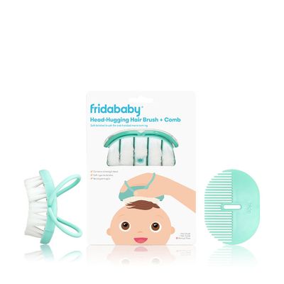 Frida Baby - Infant Head-Hugging Hairbrush + Styling Comb Set