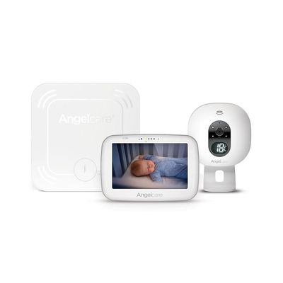 Angelcare® AC527 Baby Movement Monitor with Sound and Video, 5’’ Touchscreen