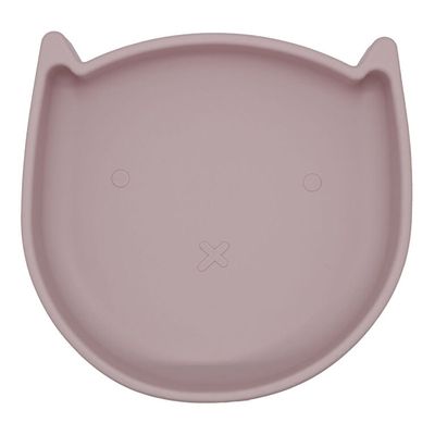 Silikitty Mess-free silicone plate Rose