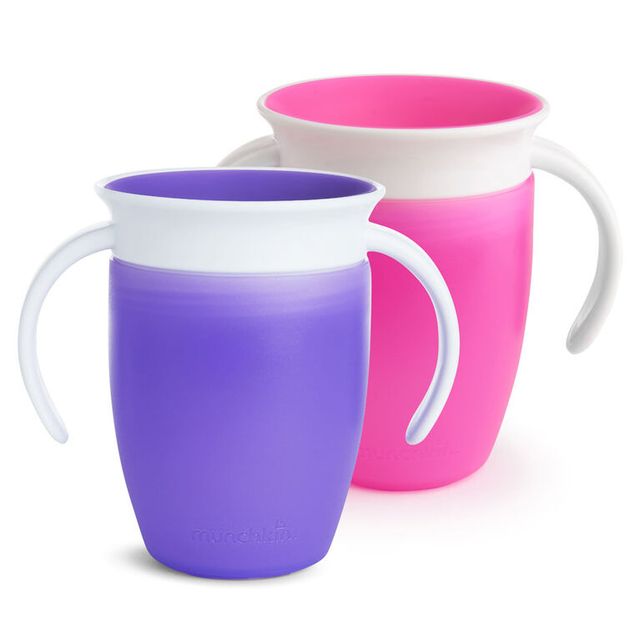 Tommee Tippee 2-Pack Infant Trainer Sippee Cup 7M+ 8Oz - Colors May Vary