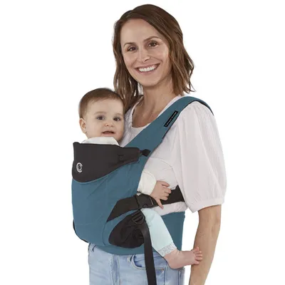 Contours Wonder 3-Position Baby Carrier - Washed Teal, One Size Fits Most