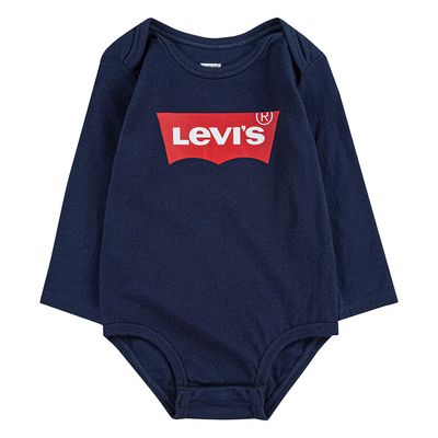 Levis Long Sleeve Batwing Bodysuit - Dress Blues