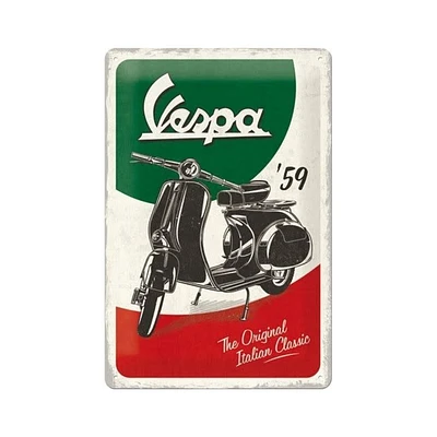 Placa Met�lica 20x30 - Vespa '59