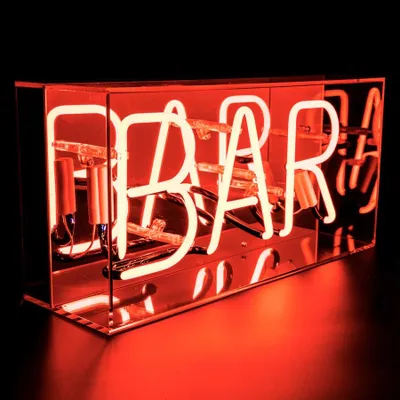 Neon Bar - Vermelho