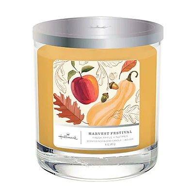 Harvest Festival 3-Wick Jar Candle, 16 oz.