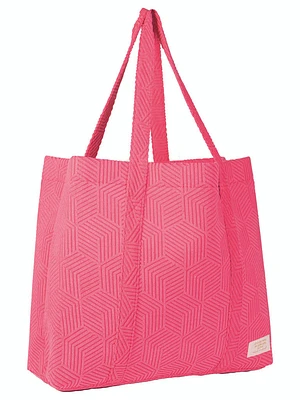 Terry Tote - Hot Pink