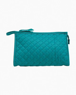 Trapeze Cosmetic Bag - Forever Green