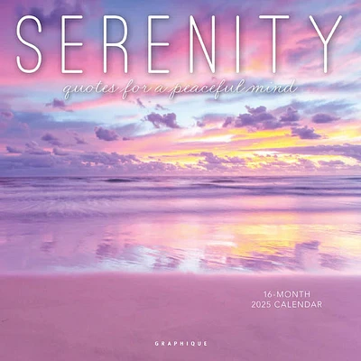 Serenity 12 x 12 Wall Calendar