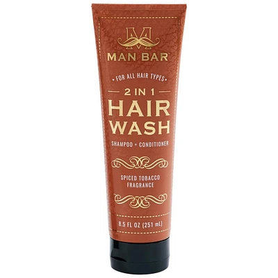 2-in-1 Hair Wash - Spiced Tobacco