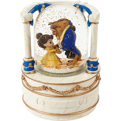 True Beauty Is Found Within Beauty And The Beast Musical Snow Globe