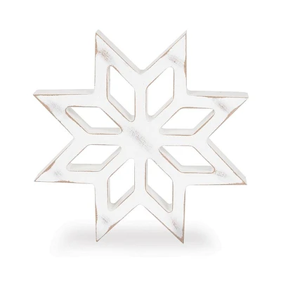 Laser Cut Diamond Snowflake