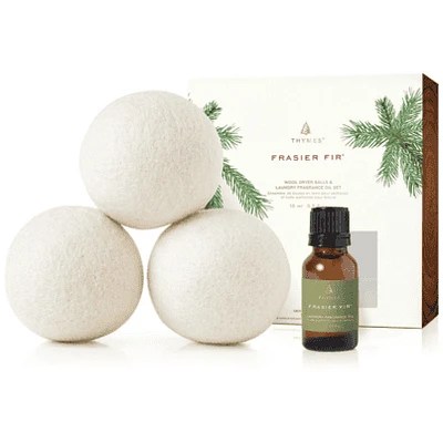 Wool Dryer Balls & Laundry Fragrance Oil Set