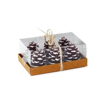 Pinecone Tealight Candles in Box