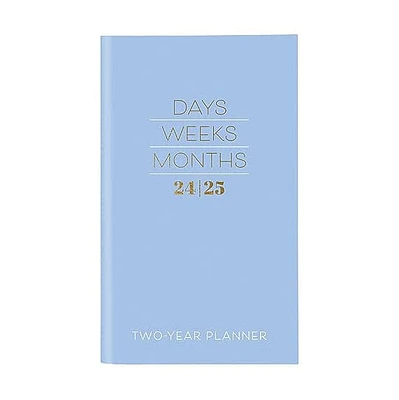 Typographic 2 Year Pocket Planner