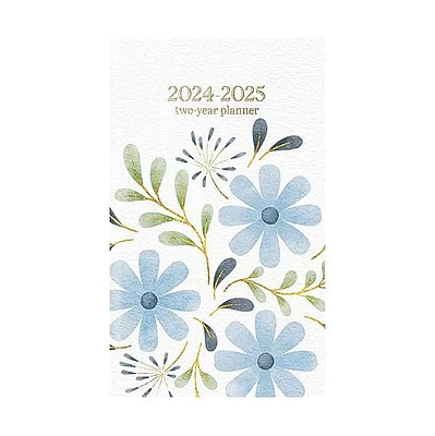 Floral 2 Year Pocket Planner