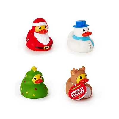 Holiday Buddies Light Up Rubber Ducks