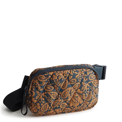 Woodward Small Belt Bag - Lotus Montage Roasted Pecan