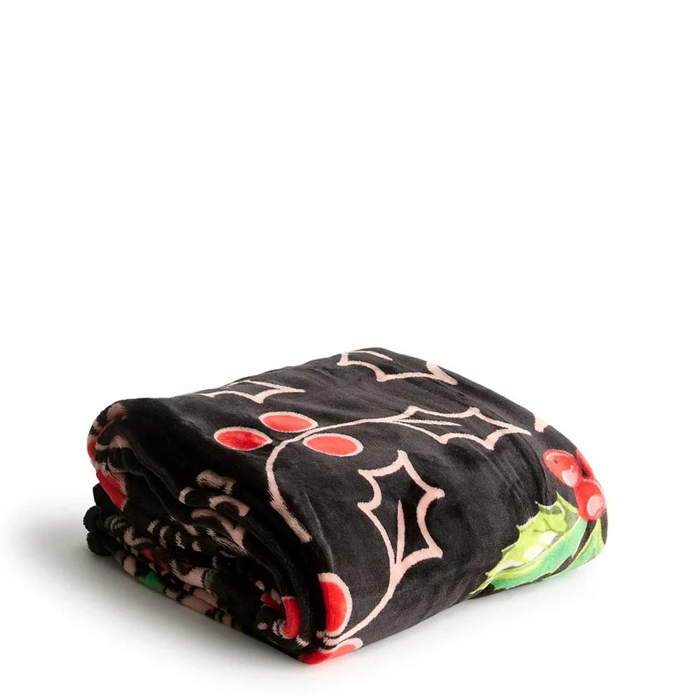 Plush Throw Blanket - Holly