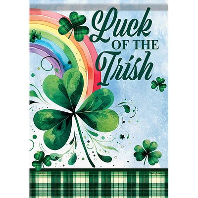 Luck Of The Irish Garden Flag