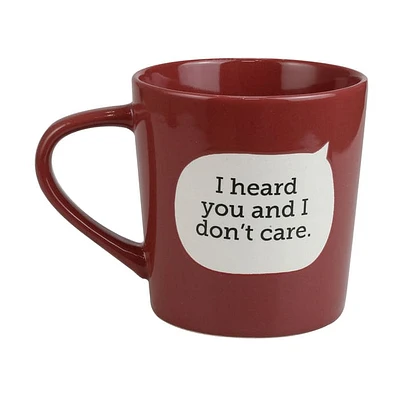 Dirty Mud Heard Don't Care Mug