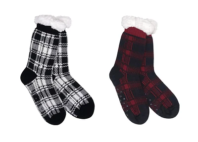 Scottish Plaids Thermal Slipper Socks