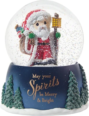 May Your Spirits Be Merry & Bright Musical Snow Globe