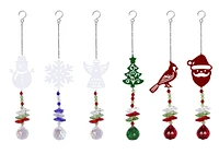 Celestial Christmas Crystal Pendant Ornaments 9"