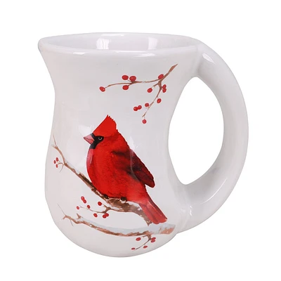 Cardinal & Holly Cozy Mug 16oz