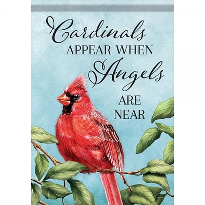 Cardinals Appear Garden Flag