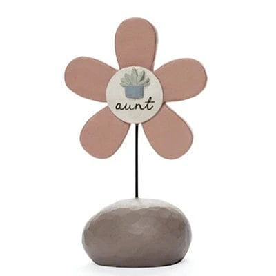 Aunt, Flower Figurine