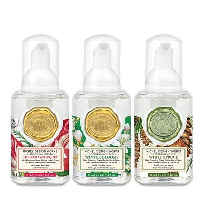 Winter Scents Mini Foaming Hand Soap Set