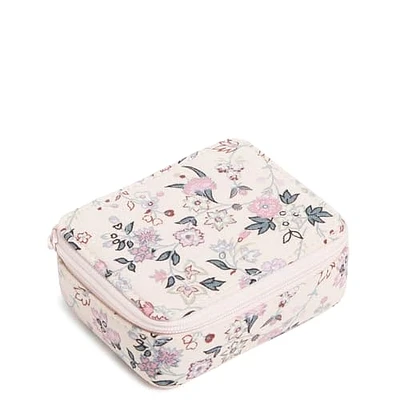 Travel Pill Case - Botanical Ditsy Pink