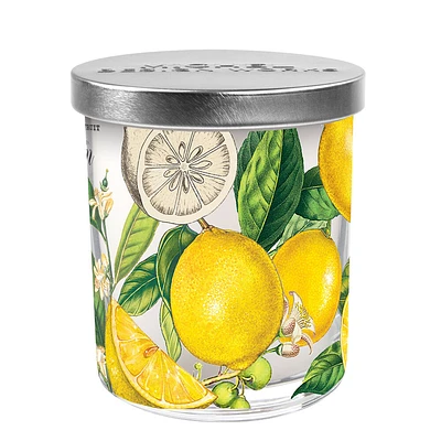 Candle Jar with Lid - Lemon Basil