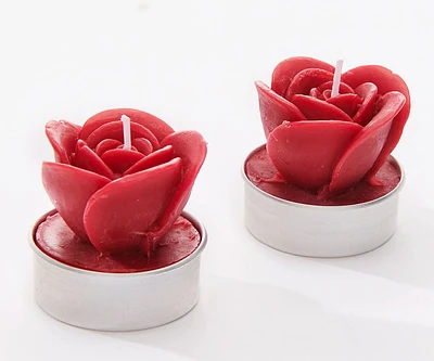 Hello Beautiful - Unscented Rose Wax Candles