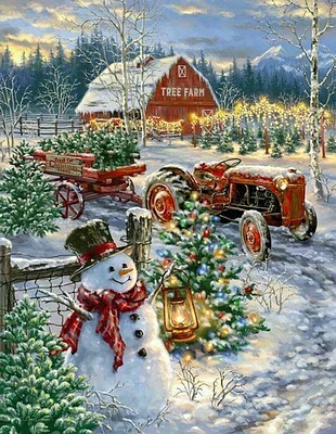 Christmas Tree Farm 500 pc