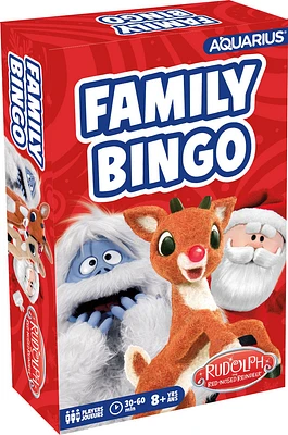 Rudolph the Red-Nosed Reindeer Family Bingo Game