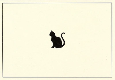 Black Cat Note Cards