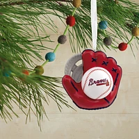 MLB Atlanta Braves™ Baseball Glove Hallmark Ornament