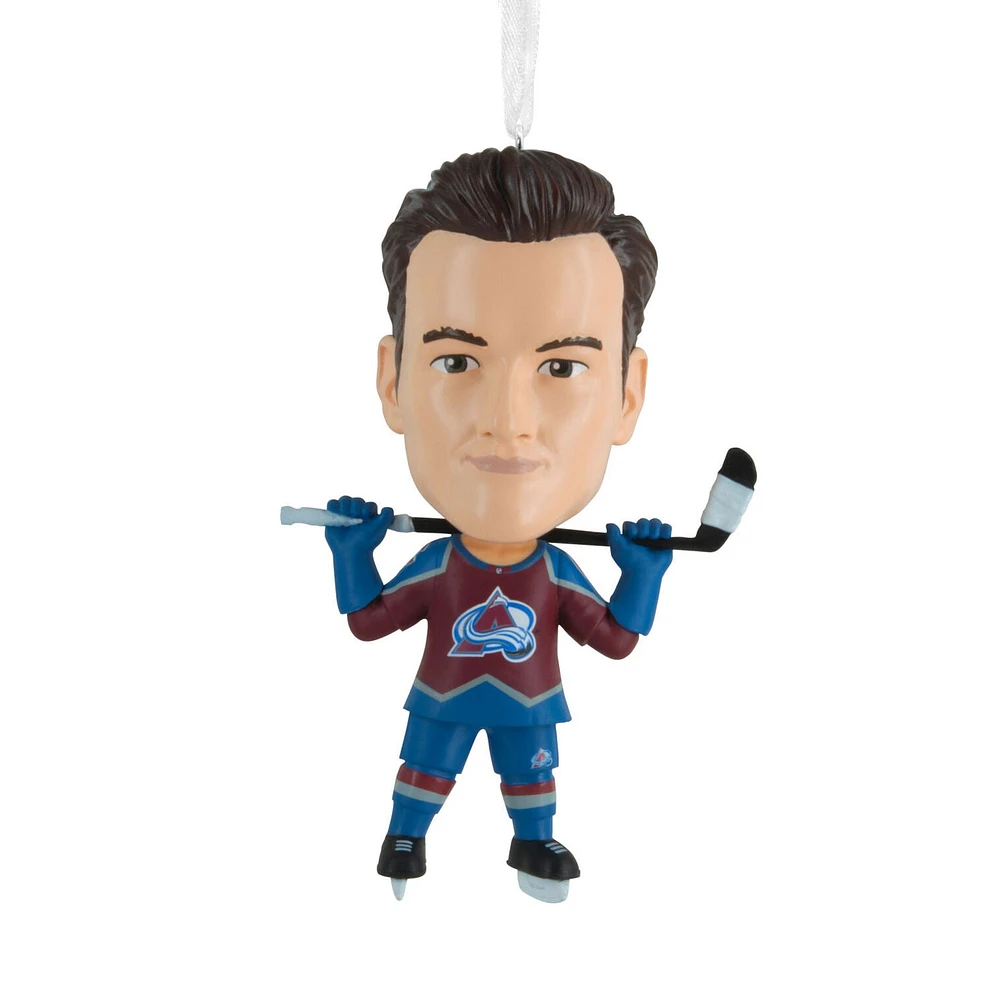 NHL Colorado Avalanche® Cale Makar Bouncing Buddy Hallmark Ornament