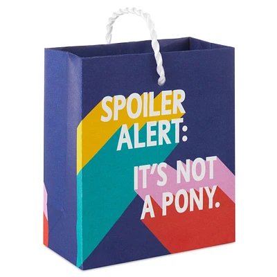 Spoiler Alert Gift Card Holder Mini Bag 4.6"