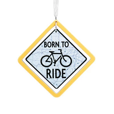 Born to Ride Bicycle Hallmark Ornament