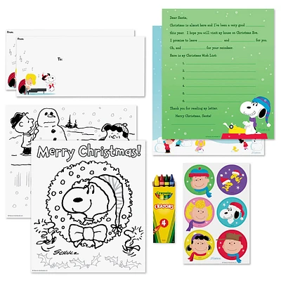 Peanuts® Letters to Santa Letter-Writing Kit, 2 Letters