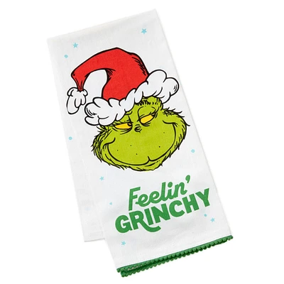 Dr. Seuss's How the Grinch Stole Christmas! Feelin' Grinchy Tea Towel