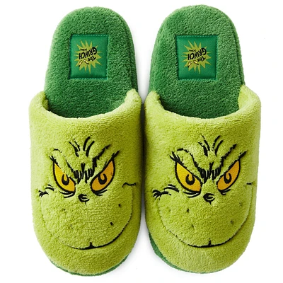 Dr. Seuss's How the Grinch Stole Christmas! Grinch Slippers With Sound