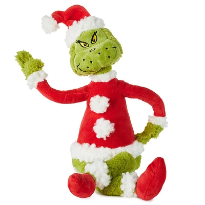 Dr. Seuss's How the Grinch Stole Christmas! Poseable Grinch Plush, 10"