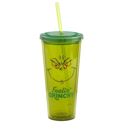 Dr. Seuss's How the Grinch Stole Christmas! Feelin' Grinchy Insulated Cup, 23.5 oz