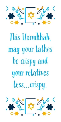 May All Your Latkes Be Crispy Dish Towel