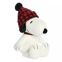 Winter Plaid Snoopy Plush 11"