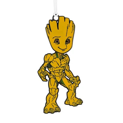 Marvel Groot Moving Metal Ornament